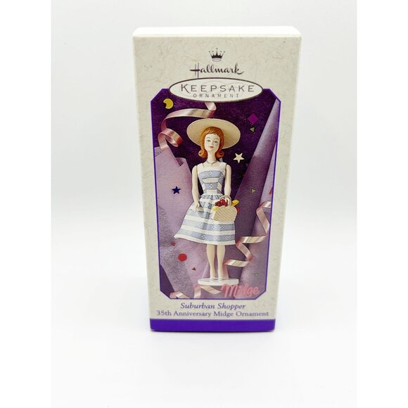 Hallmark Keepsake Spring Ornament Suburban Shopper Midge 35th Anniversary 1998 - Picture 2 of 7